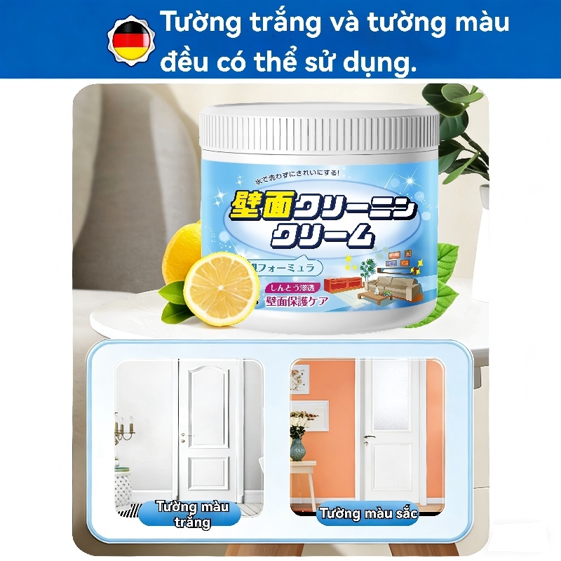 tẩy mực làm sạch tường,Tẩy vết bẩn trên tường, Làm Sạch Vết Bút Vết Bẩn Bám Tường 168g