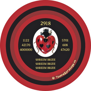 [Presage.vn] [Tròn 5cm] Set 20 Stickers - Combo 3 mẫu Thiên Thần, Bọ Rùa, Chim Én