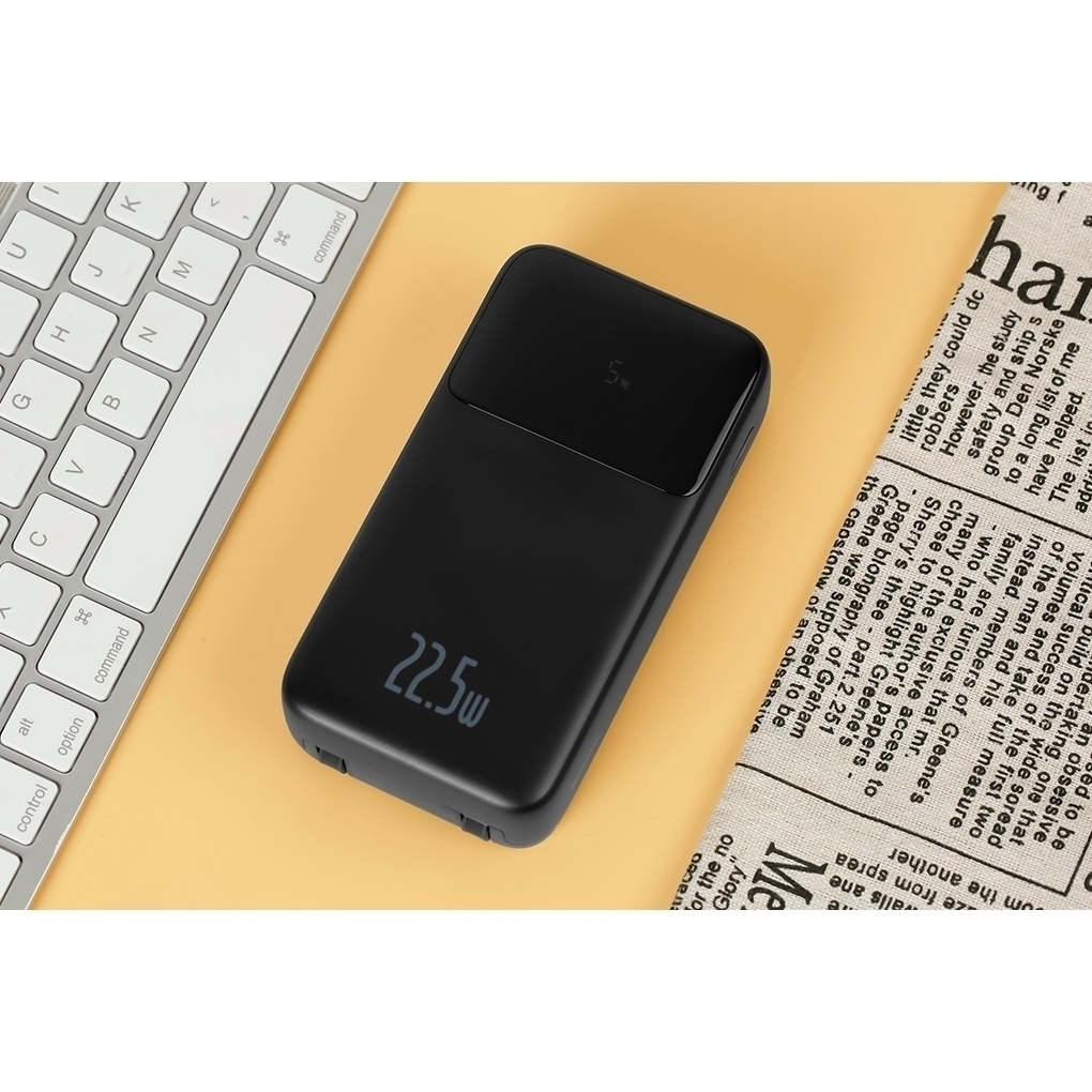 Thanh lí SDP Polymer 20000mAh Type C PD 22.5W Baseus Comet PPMD20 kèm ...