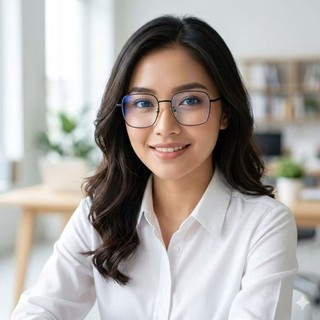 Gọng Kiếng Cận Nữ ALOLA Kính Vuông Kim Loại Chống Ánh Sáng Xanh Tia UV Đổi Màu Khi Ra Nắng
