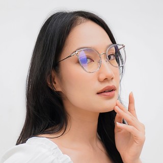 Gọng Kiếng Cận Nữ ALOLA Gọng Kính Mắt Mèo Chông Tia UV Ánh Sáng Xanh Đổi Màu Khi Ra Nắng Cao Cấp