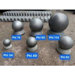 Chụp Đầu Trụ trang trí với nhiều kích thước từ V30 – V120, thiết kế dạng đầu tròn sang trọng