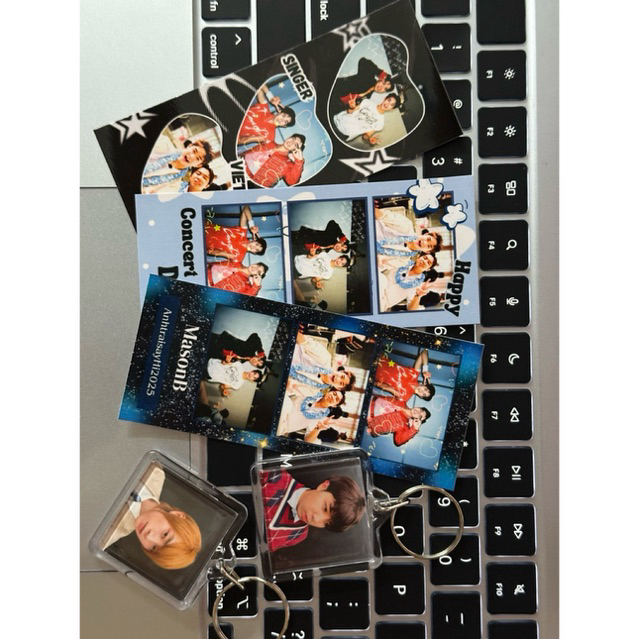 combo 2 móc khoá+3 photostrip otp anh trai say hi 2025 - atsh 2025 CôngB - Mason Nguyễn-MasonB