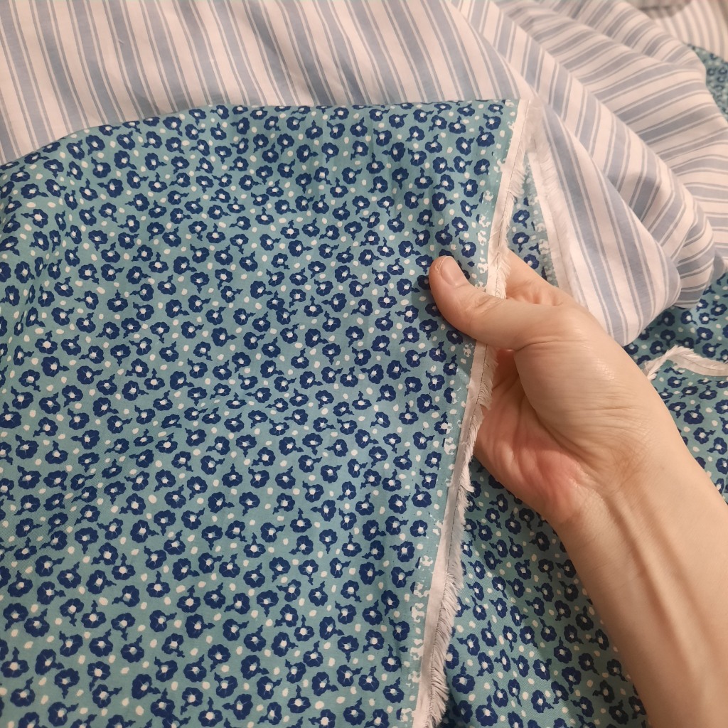 VẢI THÔ 100% COTTON - MAY SƠ MI, VÁY, BỘ ĐỒ, VỎ GỐI...