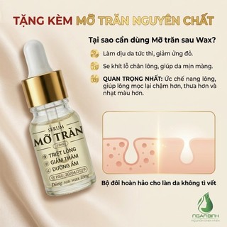 [TẶNG MỠ TRĂN] Sáp wax lông lạnh Veo - Sạch tận gốc lông nách, tay chân, vùng bikini