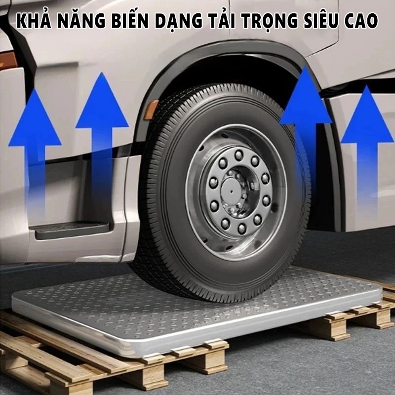 Xe Đẩy Hàng Xe Kéo Hàng REAIM Thép Bánh xe chống ồn Tải Trọng 1000kg Gấp Gọn Tiện Lợi  Dùng cho kho hàng