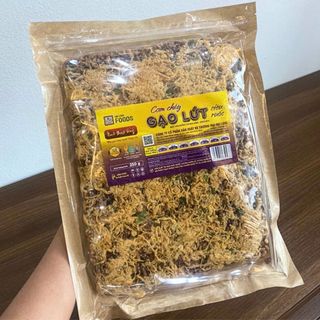 Cơm cháy gạo lứt - cơm cháy chà bông - túi 200g, 250g - đồ ăn vặt - đặc sản truyền thống
