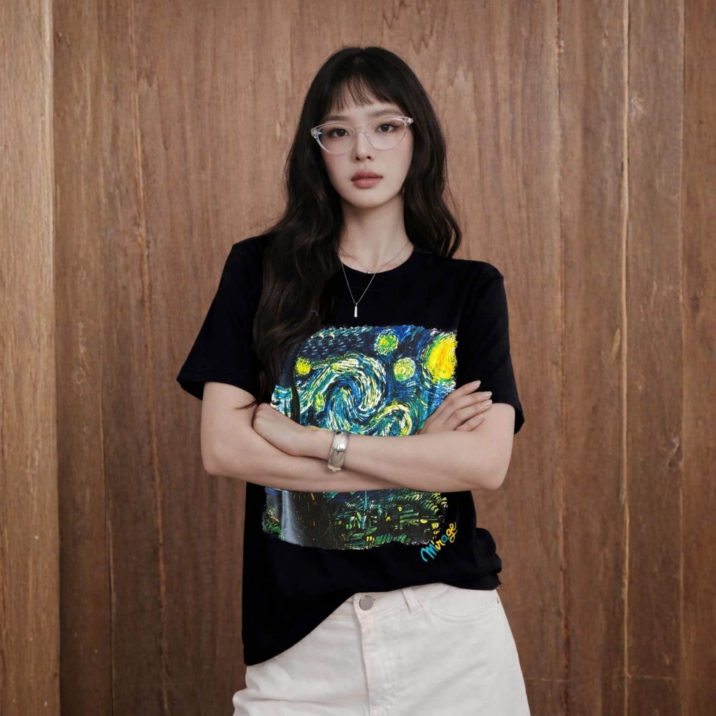 Áo Thun Mirage Tranh Vẽ Local Brand Chất 100% Cotton Mềm Mịn Thoáng Mát.