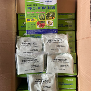 Phân bón N35 NPK 35-5-8 PROFARM nhập khẩu Bỉ - Giúp cây bật chồi, xanh lá, hạn chế vàng lá (Gói 200g,1kg)