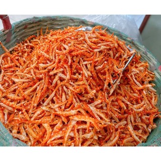 200Gram Tôm Khô Tôm Đất Cà Mau Loại 1 - Tôm Đất Móng Chim Dáng Thẳng, Ngọt Đậm Đà