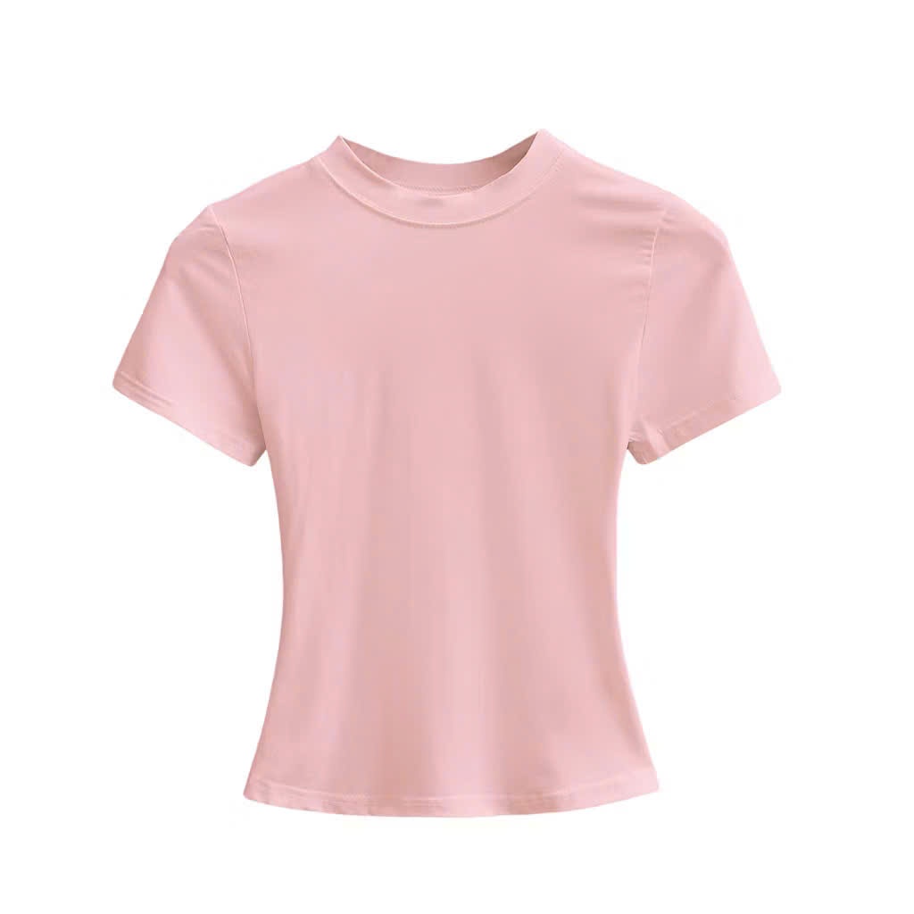 [TẶNG 1 CỘT TÓC] khi mua Áo Thun Ôm Body Cotton