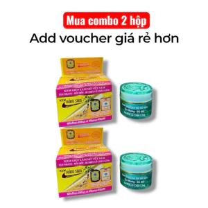 Combo 2 Hộp Kem Hồng Sâm giúp làm mờ vết nám tàn nhang đồi mồi se khít lỗ chân lông 12gram