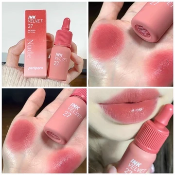 Son Ink 27 Hồng Đất Lạnh, Son Kem Ink Velvet 27 Strawberry Nude