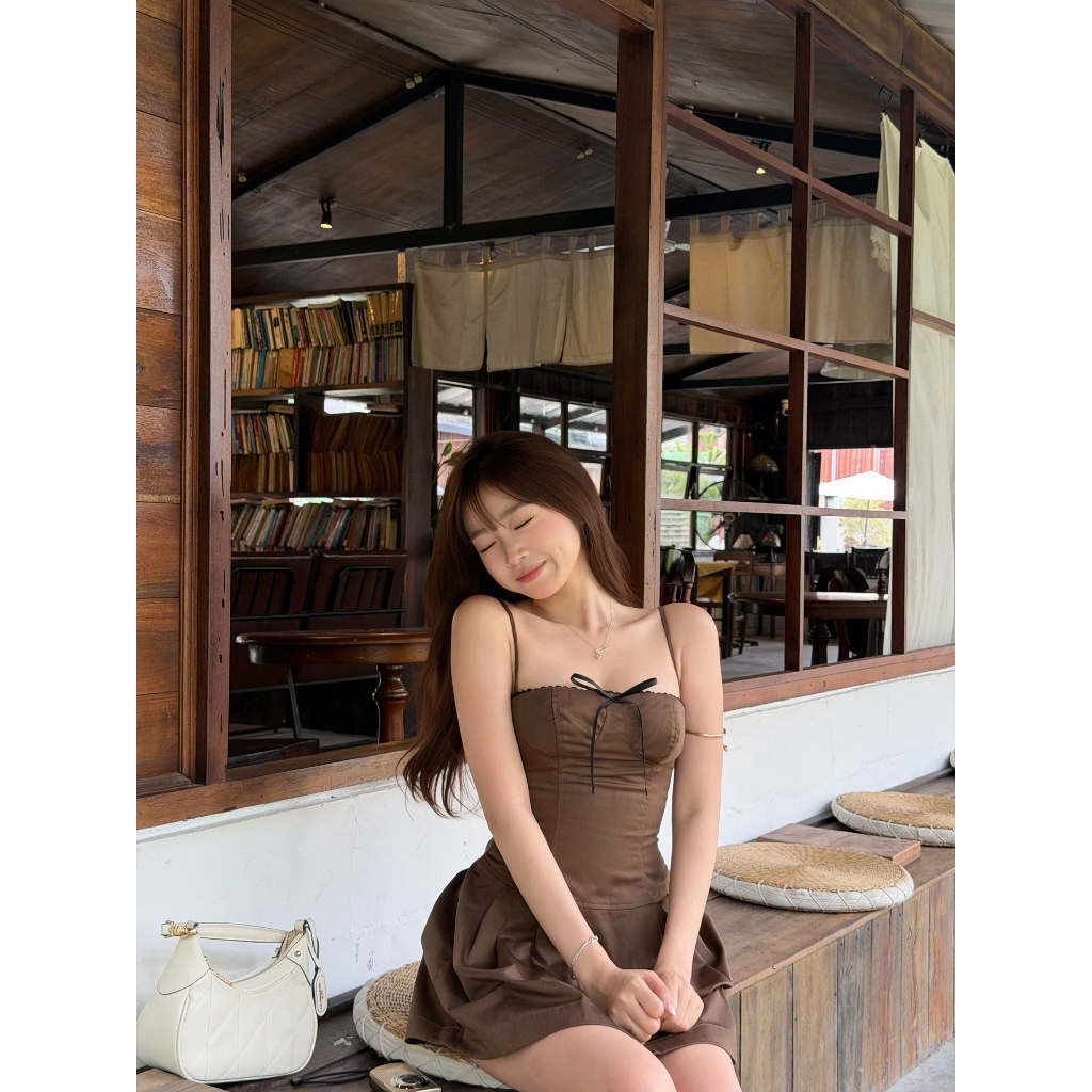 Đầm body sexy dáng ngắn dự tiệc chữ A quây ngực | YELLOW DRESS | SECODEE