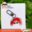 KeyChain Siêu đáng iu - từ nhựa co nhiệt hình sáng cute móc balo chìa khoá phù hợp cho ace headling
