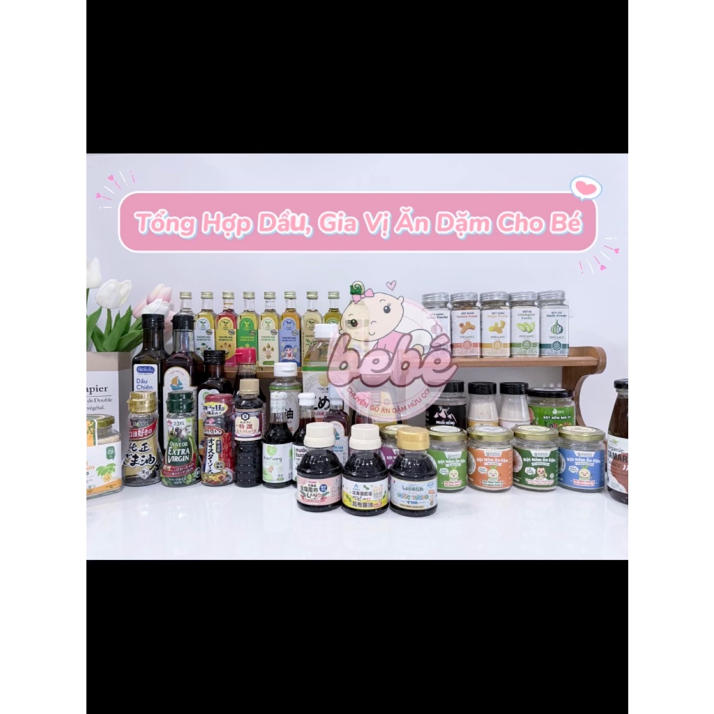 Dầu mè, dầu olive oliu Ajinomoto Nhật Bản lọ 70gr , Dầu ăn dặm cho bé