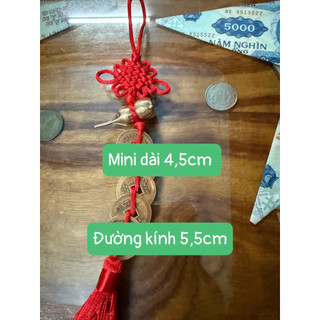 Combo 2 Dây Hồ Lô Phong Thủy Treo Đối Cửa Chất Liệu Đồng