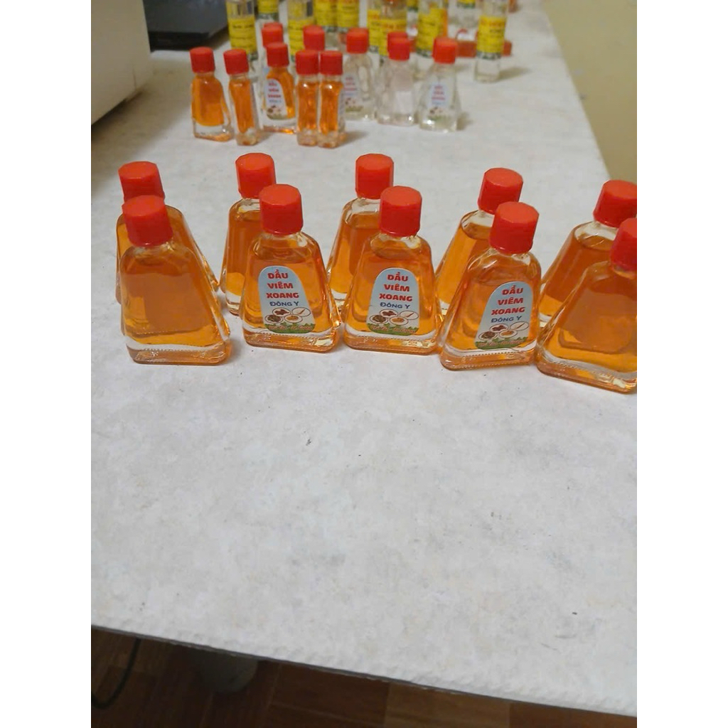 combo 10+1 chai dầu viêm xoang màu vàng không rễ 7ml