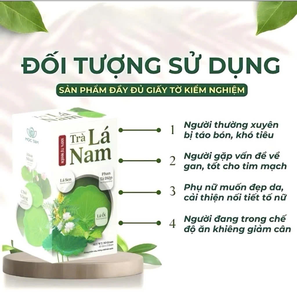 ✅ [Chính Hãng] Trà Lá Nam 6 Vị Hộp 30 Gói ✅ Trà giảm cân phan tả diệp lá ổi lá sen giữ dáng đẹp da thanh lọc cơ thể