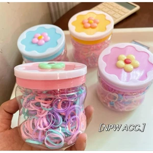 Thun cột tóc hộp nhiều màu sắc dễ thương xinh xắn cho bé,giao mẫu ngẫu nhiên