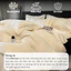 Bộ Chăn Ga Gối Phi Lụa Với Họa Tiết Vân Chìm Mang Phong Cách Châu Âu Siêu Xinh - MemMinBedding Luxury