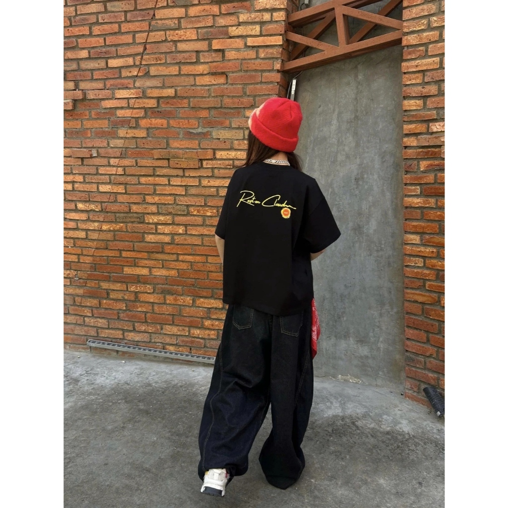 [Peinn] Áo thun boxy CLOUDZY local brand in chữ ký 100% cotton 250GSM dày dặn áo phông  streetwear  unisex nam nữ REST