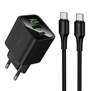 HOT- Bộ sạc nhanh chính hãng Hoco CS83A 2 CỔNG SẠC NHANH BÁO ĐÈN HIỂN THỊ (phukienmk10)