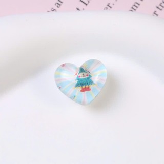 Set Charm Hello Kitty Pastel Trong Suốt Cute Kawaii Mini – Charm Nơ Cầu Vồng Ngôi Sao Dâu Tây Trang Trí Dép