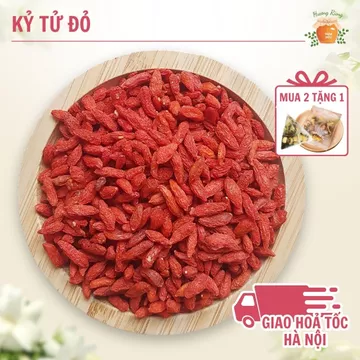Kỷ Tử Sấy Khô, Câu Kỷ Tử Khô Túi 1kg HƯƠNG RỪNG THẢO MỘC