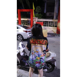 [ẢNH CHÍNH CHỦ] Áo Thun Cotton 100% Thái Mickey Mouse New Version In Full Mặt