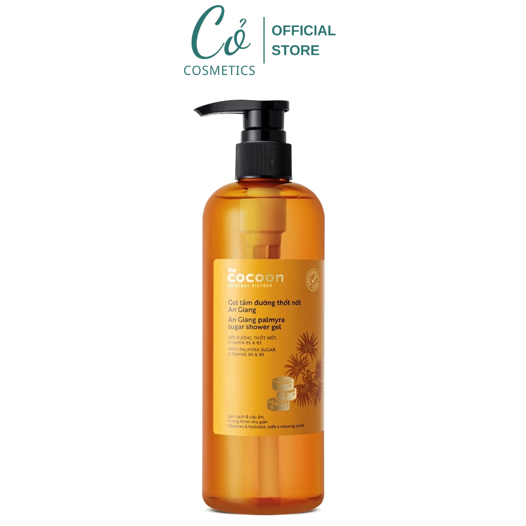 Gel Tắm Đường Thốt Nốt An Giang Cocoon 500ml - Giúp Làm Sạch, Bổ Sung Độ Ẩm Và Mềm Mịn Cơ Thể | BigBuy360 - bigbuy360.vn