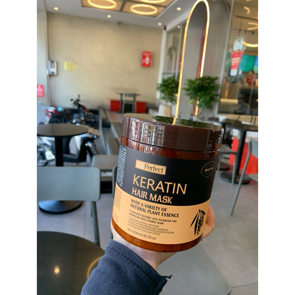 Kem Ủ Dưỡng Tóc Keratin Hương Hạnh Nhân Và Hoa Oải Hương