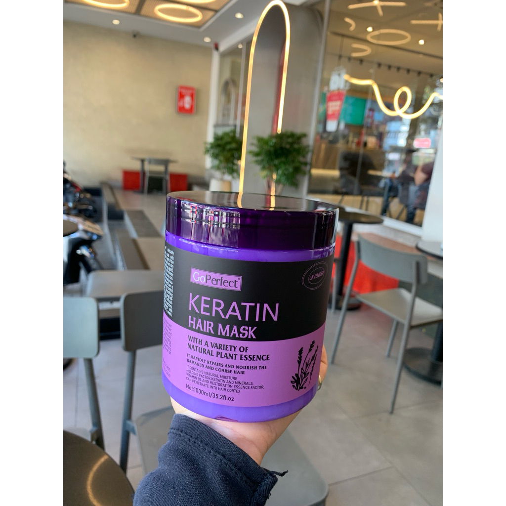 Kem Ủ Dưỡng Tóc Keratin Hương Hạnh Nhân Và Hoa Oải Hương