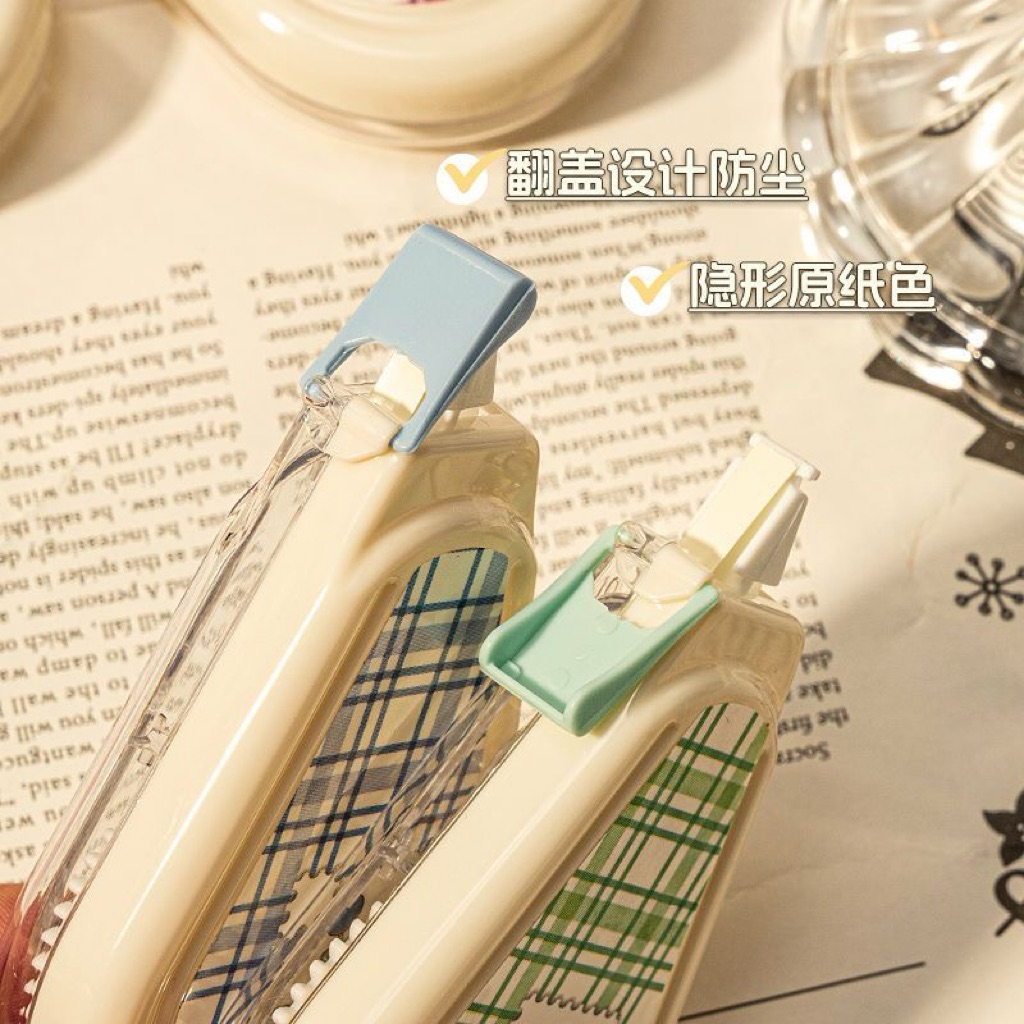 [Set 5 Cái] Bút Xoá rộng 5mm Original – Băng Xóa Khô Nhanh, Che Phủ Tốt, Thiết Kế Hoa Vintage Dễ Thương