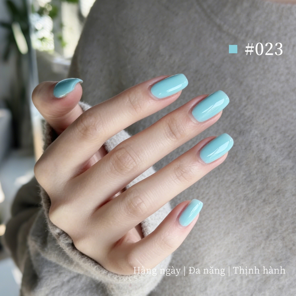 XEIJAYI 10ml — Sơn móng tay dạng gel màu xanh dương thời thượng, tươi mát cho mùa hè.