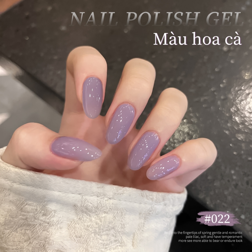 XEIJAYI 10ml - Sơn móng tay dạng gel màu tím chuông gió, thích hợp sử dụng tại salon và hàng ngày.