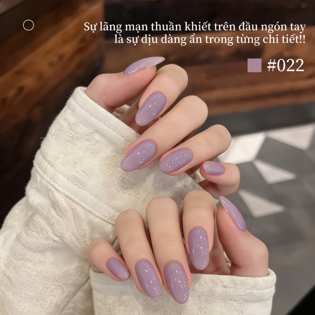 XEIJAYI 10ml - Sơn móng tay dạng gel màu tím chuông gió, thích hợp sử dụng tại salon và hàng ngày.