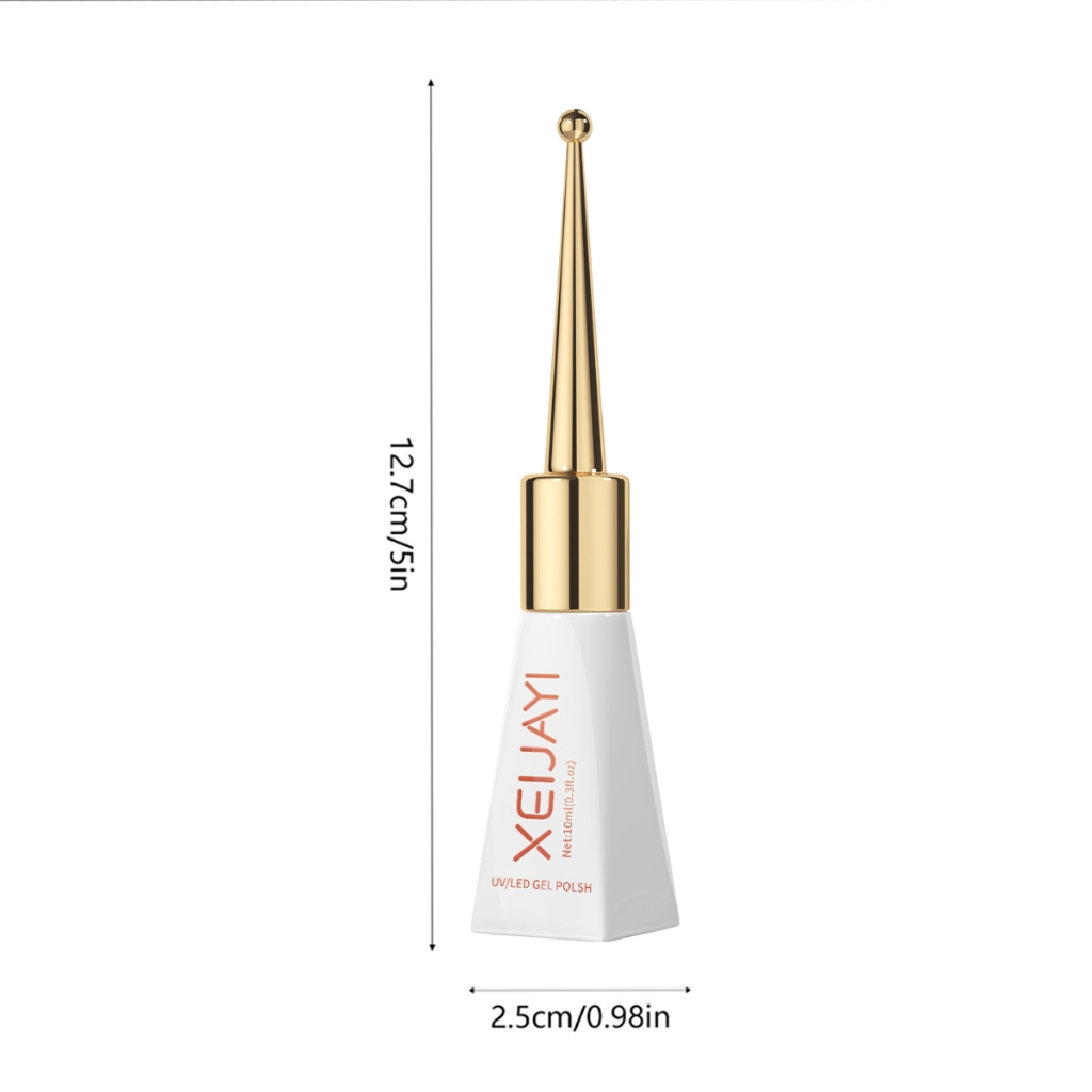 XEIJAYI 10ml - Sơn móng tay dạng gel màu hồng hoàng hôn, thích hợp sử dụng tại salon và hàng ngày.