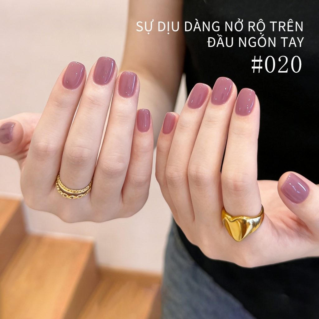 XEIJAYI 10ml - Sơn móng tay dạng gel màu hồng hoàng hôn, thích hợp sử dụng tại salon và hàng ngày.