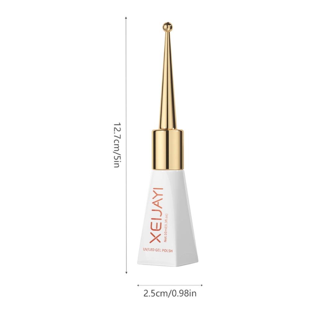 XEIJAYI 10ml — Sơn móng tay dạng gel màu xanh lá cây đậm cao cấp dành cho mùa hè, thích hợp cho việc làm móng.