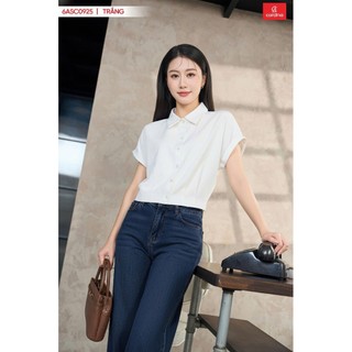 6ASC09 Áo Sơ Mi Nữ 𝐂𝐀𝐑𝐃𝐈𝐍𝐀 Chất Thô tuyết bo gấu Cao Cấp Áo Tay liền Trẻ Trung Thanh Lịch
