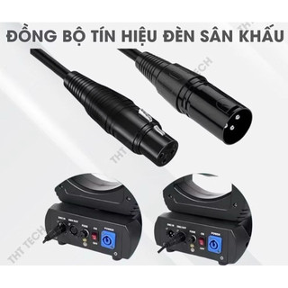 Dây Tín Hiệu DMX 1M/2M/3m / 5m/10M K-Light  Chuẩn DMX512 Kết Nối Đèn Sân Khấu đồng bộ hiệu ứng sân khấu
