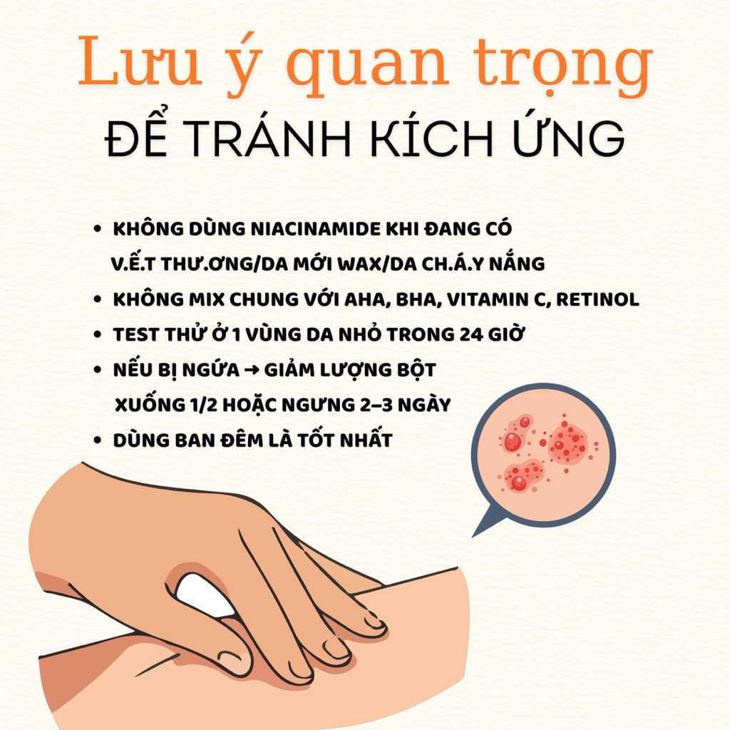 [PURE POWDER] Bột Niacinamide & Bột Vitamin C nguyên chất - Niacinamide Powder & Pure Vitamin C