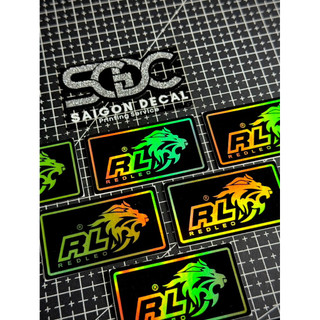 |1 Cái/Cặp| Tem Sticker Hologram  Dán Phuộc Bình Dầu Red Leo Bình Dầu Trên/Dưới Mẫu Mới 2026 - CÓ LỘT SEAL