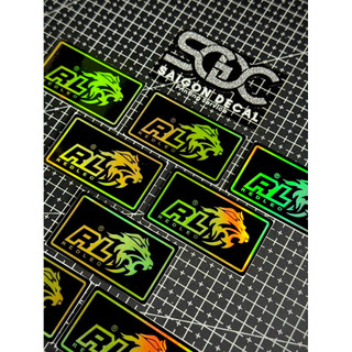 |1 Cái/Cặp| Tem Sticker Hologram  Dán Phuộc Bình Dầu Red Leo Bình Dầu Trên/Dưới Mẫu Mới 2026 - CÓ LỘT SEAL