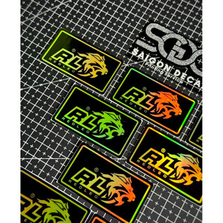 |1 Cái/Cặp| Tem Sticker Hologram  Dán Phuộc Bình Dầu Red Leo Bình Dầu Trên/Dưới Mẫu Mới 2026 - CÓ LỘT SEAL