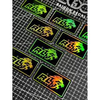 |1 Cái/Cặp| Tem Sticker Hologram  Dán Phuộc Bình Dầu Red Leo Bình Dầu Trên/Dưới Mẫu Mới 2026 - CÓ LỘT SEAL