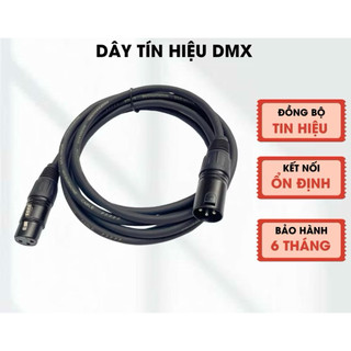 Dây Tín Hiệu DMX 1M/2M/3m / 5m/10M K-Light  Chuẩn DMX512 Kết Nối Đèn Sân Khấu đồng bộ hiệu ứng sân khấu