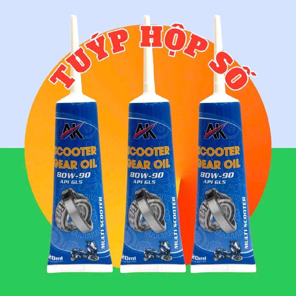 COMBO 3 TUÝP NHỚT HỘP SỐ AKLUBE GEAR OIL 0,12ML