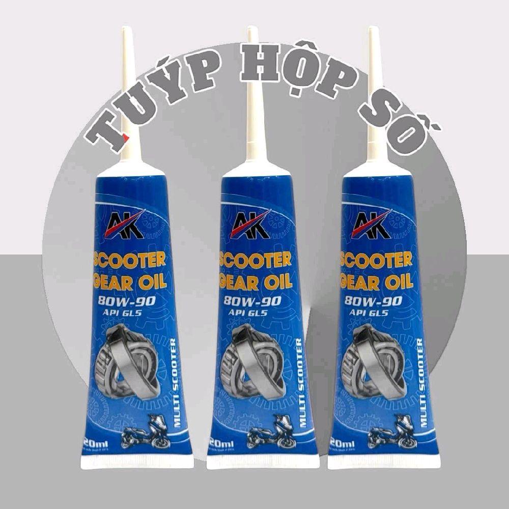 COMBO 3 TUÝP NHỚT HỘP SỐ AKLUBE GEAR OIL 0,12ML